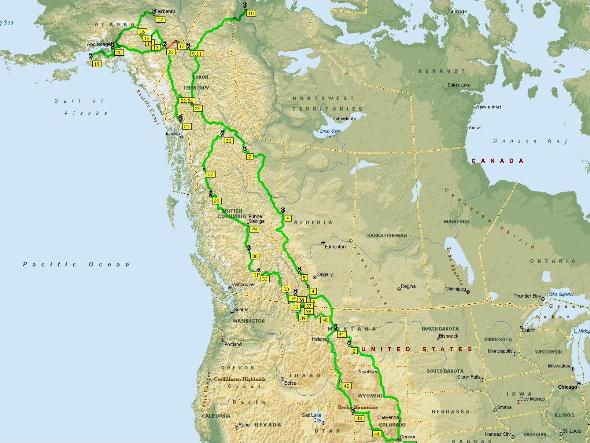 Alaska route