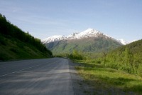 Heading back to Anchorage on the Seward Highway.