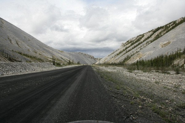 along the Dempster