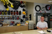 John in parts - does the tire service.  They couldn't have been morehelpful or personable.  Highly recommended!