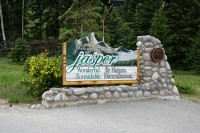 In Jasper for the night, so that I could get an early start on the Icefields Highway