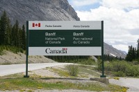 The Icefields Highway is partly in Jasper National park, but mostly in Banff National Park