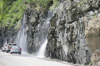 Glacier National Park - the Weeping Wall