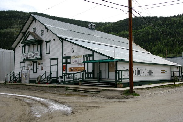 Various architectural photographs from Dawson, City, Yukon.