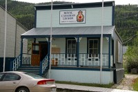 Various architectural photographs from Dawson, City, Yukon.