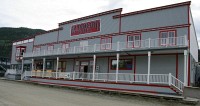 Various architectural photographs from Dawson, City, Yukon.