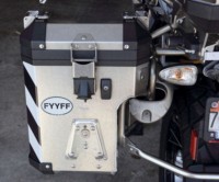 2011 BMW R1200GS Adventure - BMW factory cases with Touratech quick release brackets