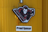 At the Pengrowth Saddledome, home of the Calgary Hitmen and the Calgary Flames  hocky clubs.